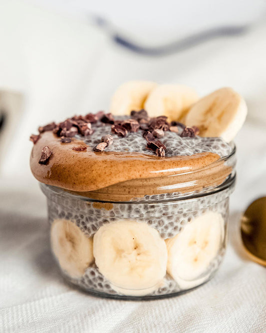 Banana & Almond Butter Chia Pudding