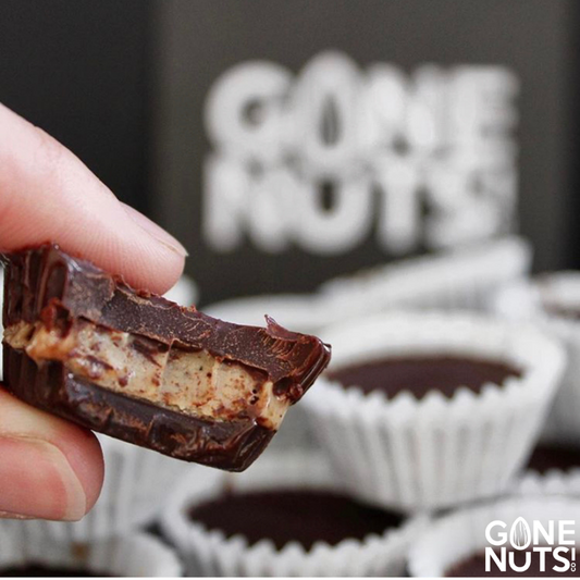 Dark Chocolate Almond Butter Cups