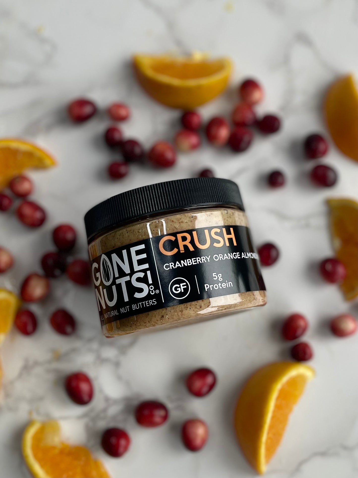 NEW - CRUSH - Cranberry Orange Almond Butter